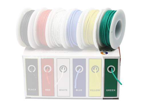 AWG30 CBAZY Green Silicone Wire 1m [CBZ-SW-30-GN]